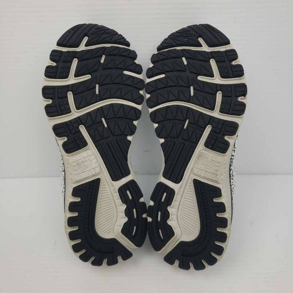 Brooks Womens Adrenaline GTS 20 Running Shoes White Black 1202961B167 Knit 8.5B - Picture 11 of 16